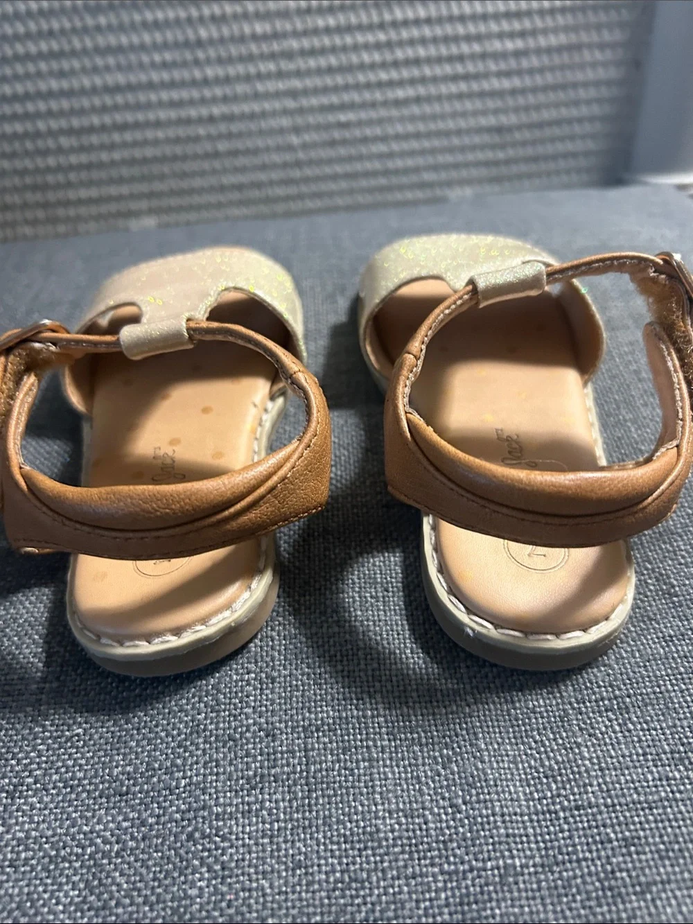 Cat & Jack shimmery gold